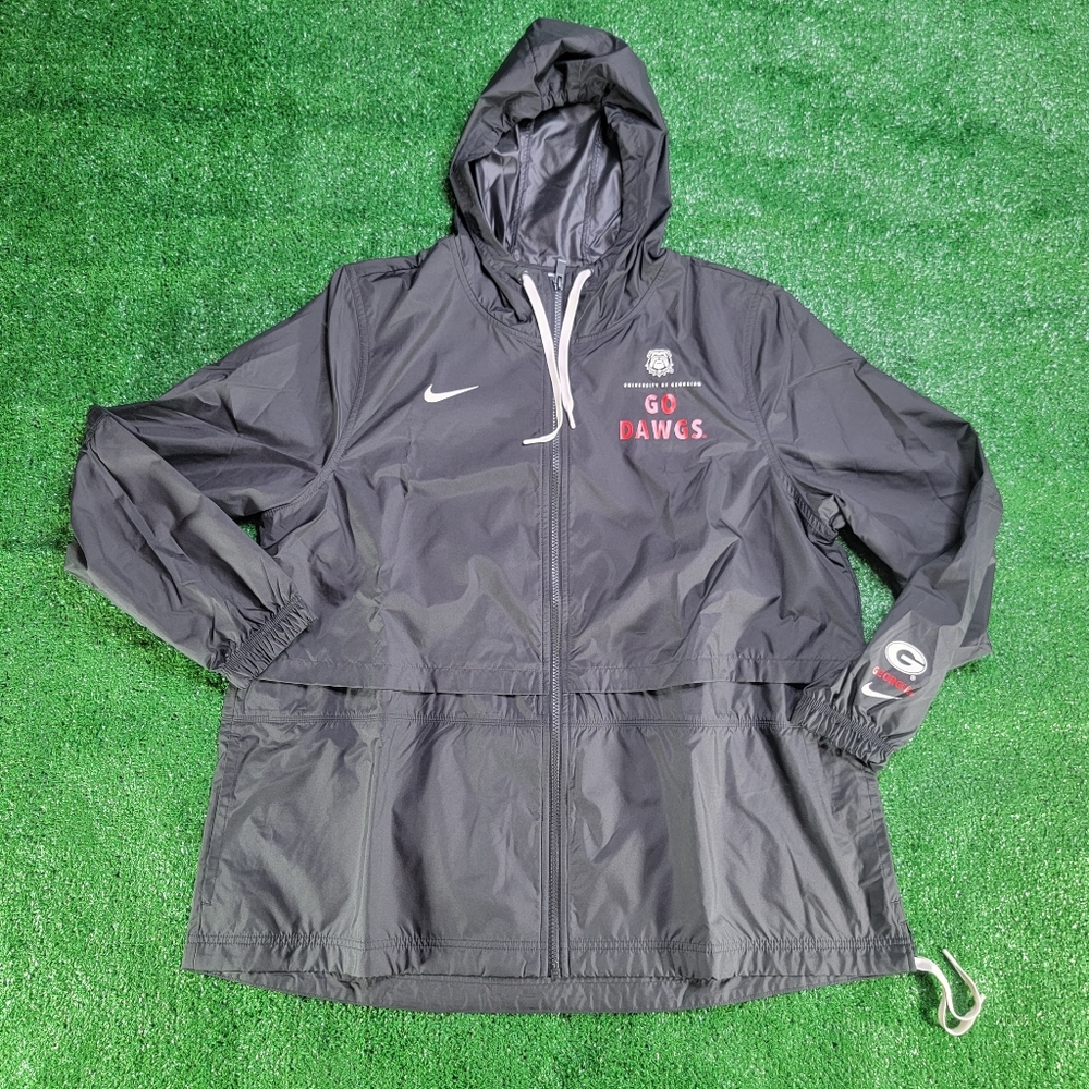 Nike University Of Georgia Jacket Go Dawgs UGA Bulldogs Women's Size XXL New
